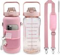 Half Gallon Water Bottle with Sleeve,